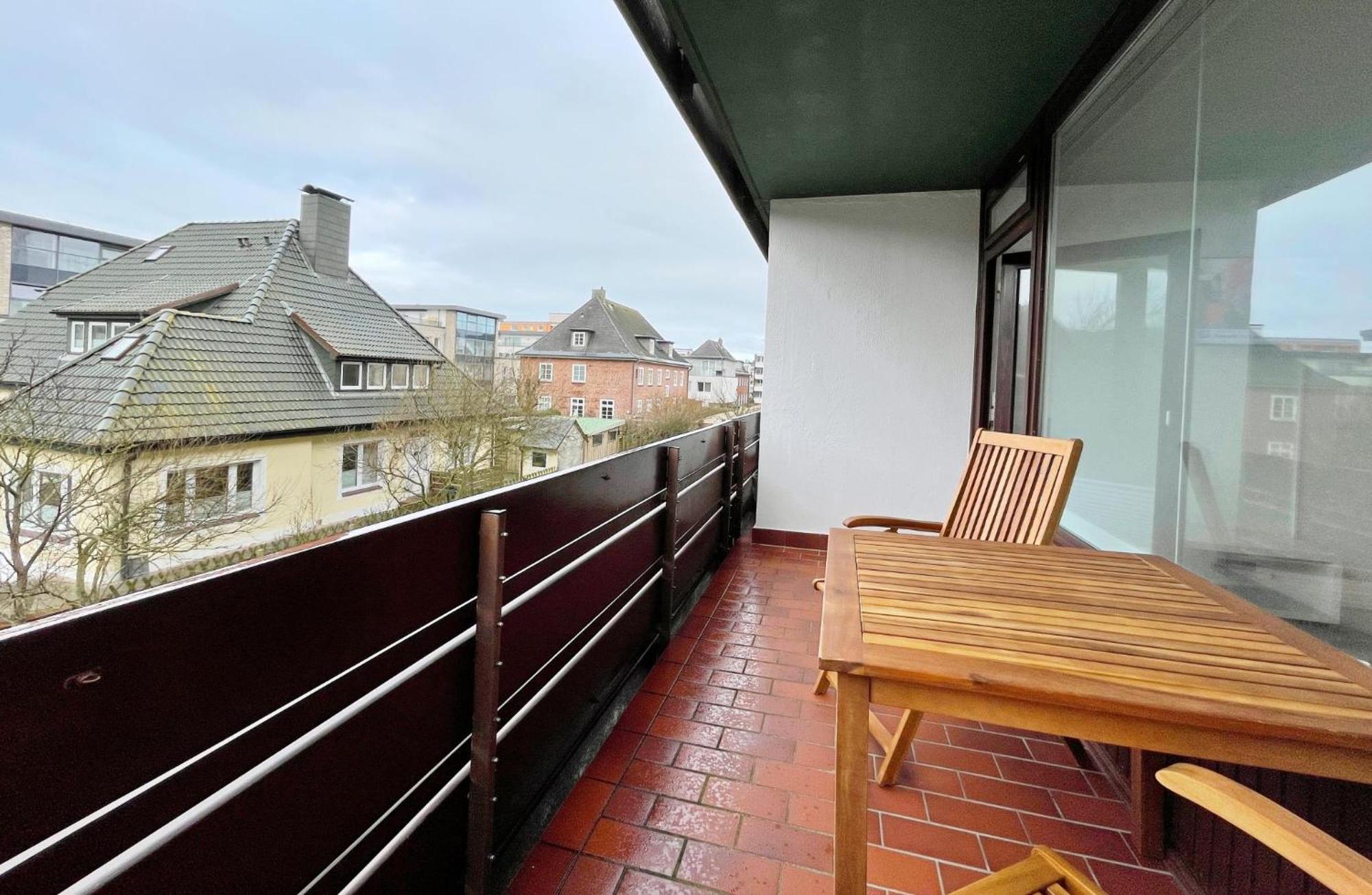 Ferienwohnung Mitten In Westerland Mit Balkon Strandlaeufer 1 Exterior foto